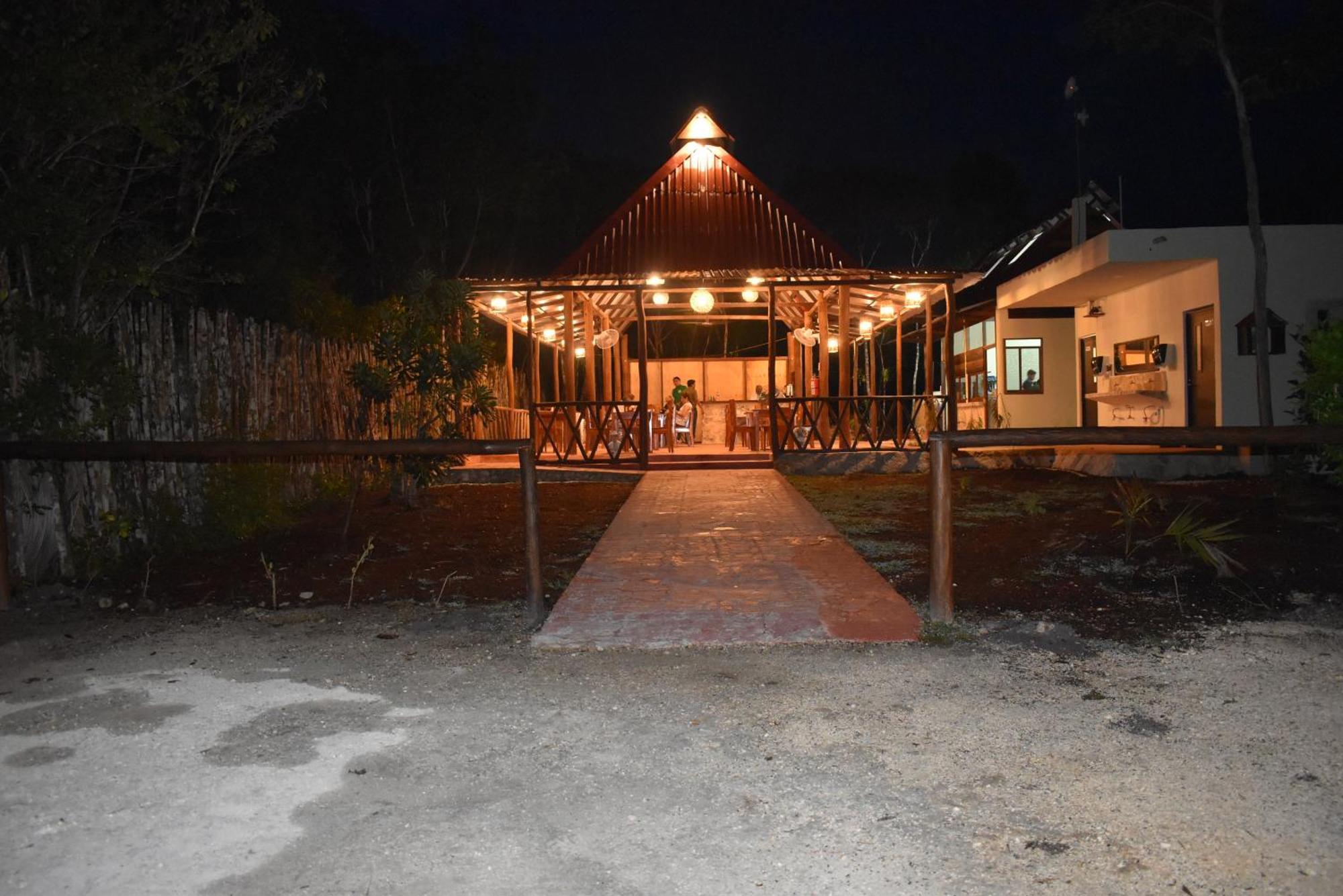 Villa Eco Aldea Kinich Ahau Xpujil Exterior foto